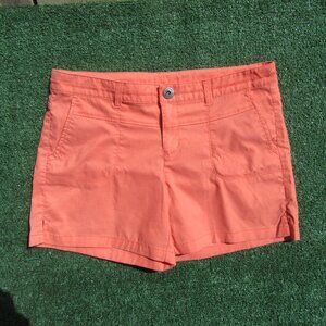 Athleta Orange Athletic Shorts